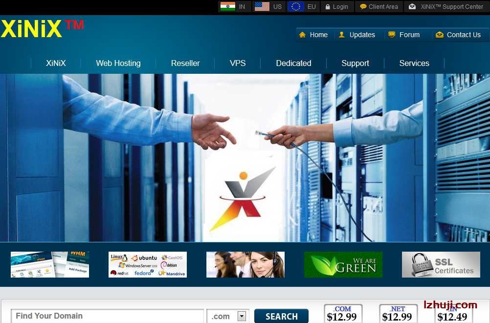 xinix-$3.99/Xen/512m内存/20g硬盘/1T流量-CDN-服务器-VPS优惠/促销/测评-撸主机评测